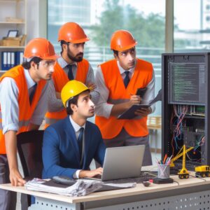 What is the role of IT engineer in the construction projects?