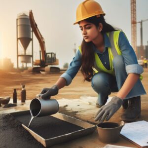 What is the role of materials engineer in the construction projects?